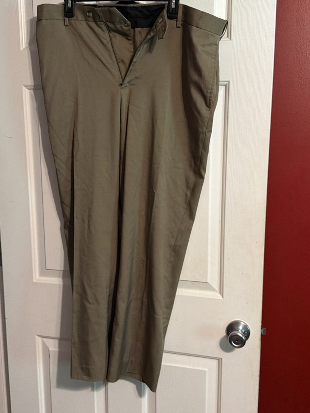 Savane Men's Olive Green Chinos